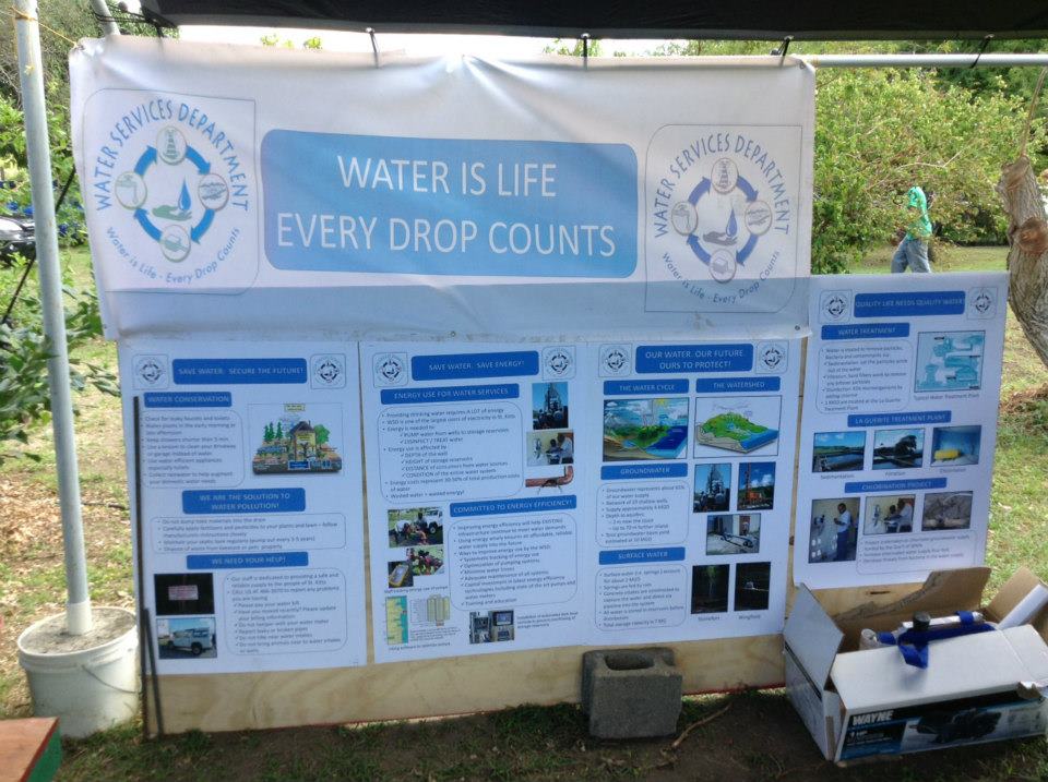 ST. KITTS WATER SERVICES DEPARTMENT EDUCATES TO REVERSE CULTURE OF WATER WASTE