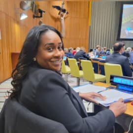 Honourable Speaker Attends UN Parliamentary Hearing at the United Nations on Water